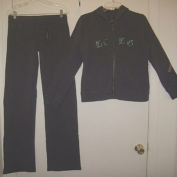 Vintage Rare beaded sequins embroidered Sweatsuit - Picture 2 of 5